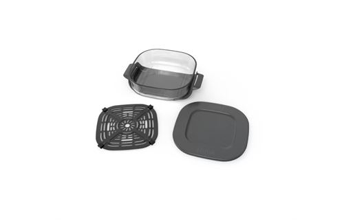 Récipient En Verre Ninja Cleancrisp 2,3 L Noir