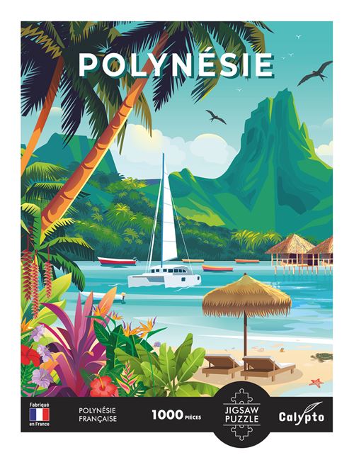 Puzzle 1000 pièces SentoSphère Polynésie Français