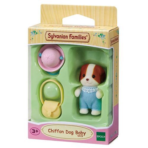 Figurine Sylvanian Families Le Bebe Chien Chiffon Moyenne Figurine Achat Prix Fnac