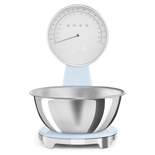 Balance De Cuisine Smeg Ksf01Pbww 5Kg Bleu