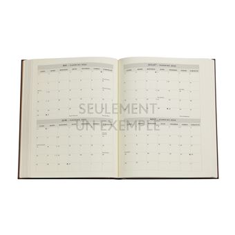 Agenda Flexis Paperblanks 2022 Globe de Hunt-Lenox Ultra 18 × 23 cm