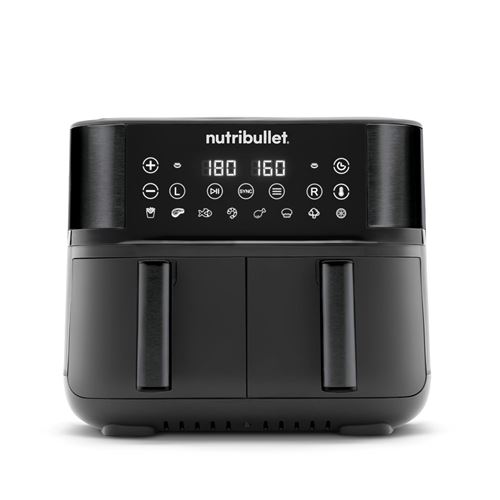 Friteuse Nutribullet Air Fryer Double Bac NBA081B 2850 W Noir - Nutribullet
