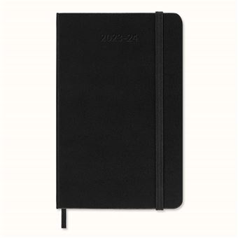 Agenda civil semainier Moleskine Format de poche Noir