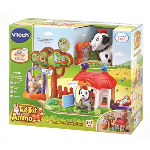 Jeu Électronique Vtech Tut Tut Animo P'Tite Cabane à Surprises