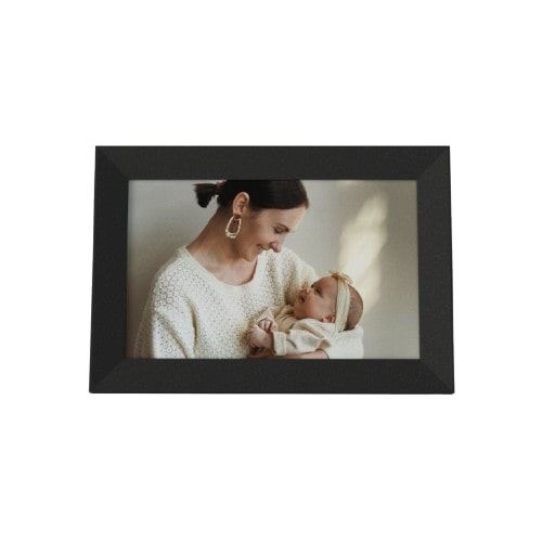 Cadre Photo Numérique Aura Ansel 10,1" Basalt Noir