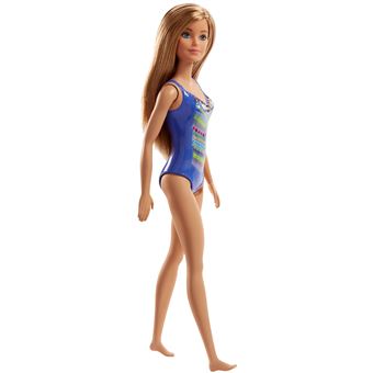 Poupée Barbie™ Plage Costume Bleu Mattel - Poupée - Achat & prix
