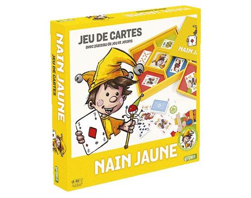 Jeu de cartes Cartamundi Coffret Nain jaune en bois