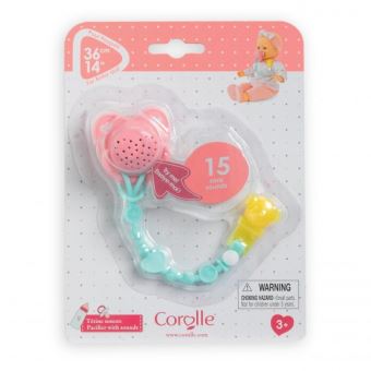 T tine sonore Corolle pour poupon 36 cm Accessoire poup e