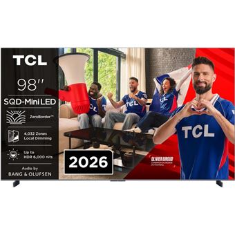 TV SQD-Mini LED TCL 98C89L 98" 4K UHD 2026 - 1