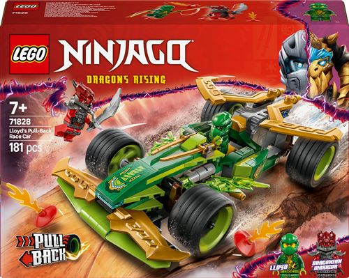 Lego Ninjago 71828 La Voiture De Course À Rétrofriction De Lloyd - Image 7