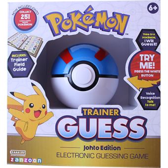 Dresseur Pokemon Guess Johto Achat Prix Fnac