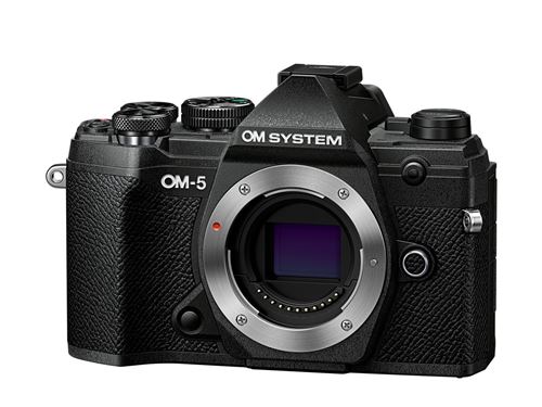 Appareil photo hybride OM System OM-5 boitier nu noir