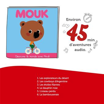 Conteuse d’histoires Tonies Découvre le monde avec Mouk Modèle aléatoire