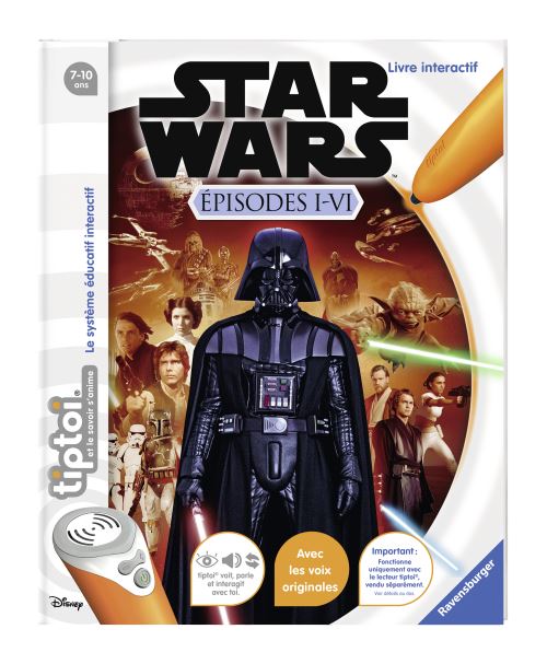 Livre Éducatif Tiptoi Star Wars Episode I-Vi Ravensburger