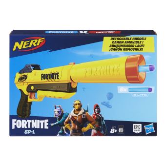 Nerf Fortnite SP-L avec 6 Fléchettes Nerf Officielles