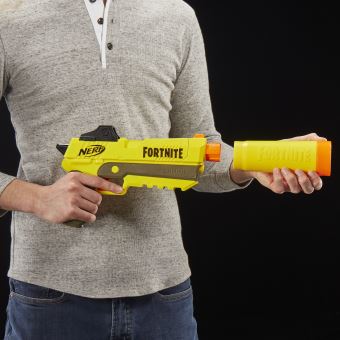 Blaster Fortnite TS Nerf MicroShots, inclut 2 fléchettes Nerf Elite  officielles, pour enfants, ados et adultes - Nerf