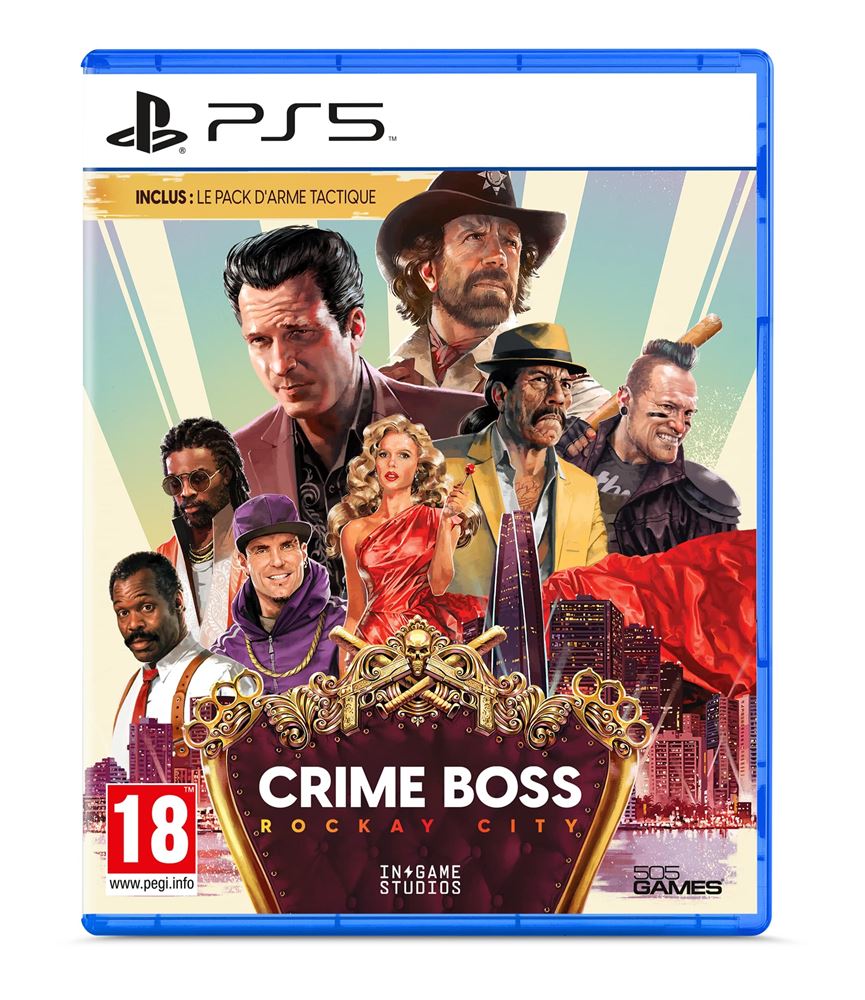 Crime Boss: Rockay City sur PS5 à 14,99€ chez Fnac