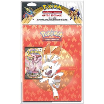 Cahier range-cartes - Pokémon Epée et bouclier - EB12 - Cartes à