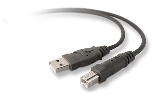 BELKIN C&acirc;ble USB  A-B 3m-C&acirc;ble et adaptateur pour