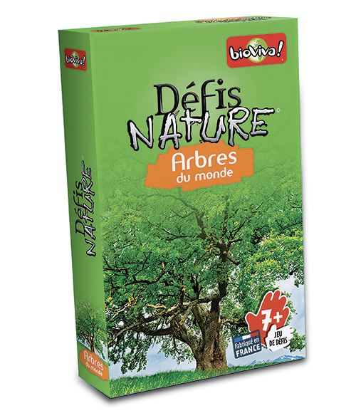 Jeu de société Bioviva Défis Nature Arbres du Monde