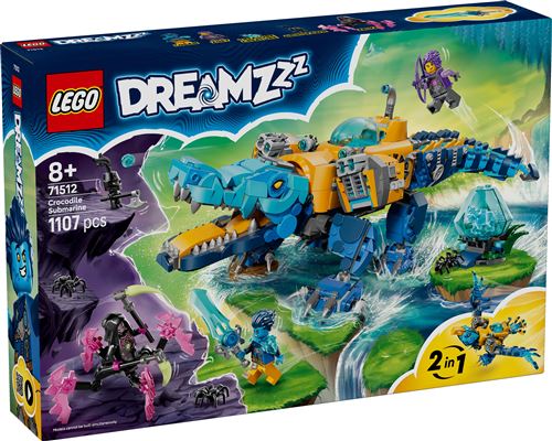 LEGO® DREAMZzz™ 71512 Le sous marin crocodile
