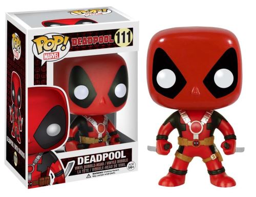 Figurine Funko Pop Marvel Deadpool avec deux épées