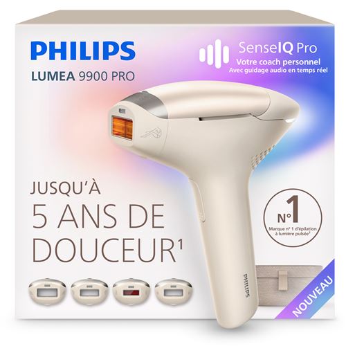 Philips BRC342 - Lumea IPL 9900 Pro BRC342/00 Dispositivo di epilazione IPL con SenseIQ Pro