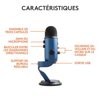 Neewer Filtre Anti-pop Bouclier de Microphone Professionnel Compatible avec  Yéti Bleu et Tout autre Microphone, Écran Anti-vent à Double Couche avec