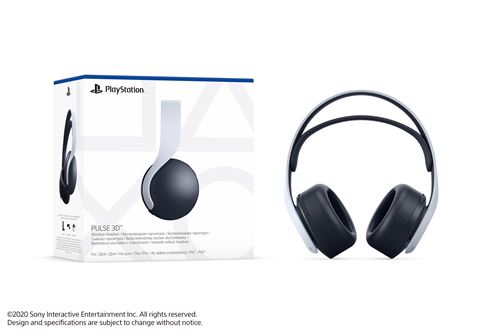 Casque micro sans fil Sony PS4 PS5 Pulse 3D Noir et Gris Casque pour console Achat prix fnac