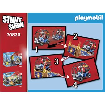 Playmobil Stuntshow 70820 Starter Pack avec rampe