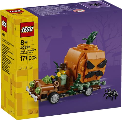 La camionnette de la citrouille d'Halloween - vue 2