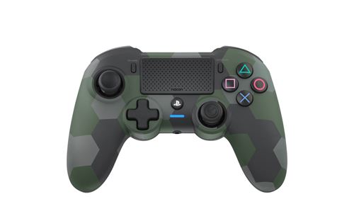 Manette Gaming sans fil Bluetooth pour PS4 Nacon Vert camo