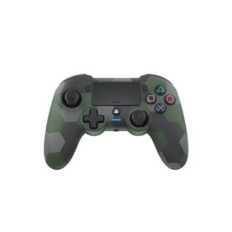 Manette Gaming sans fil Bluetooth pour PS4 Nacon Vert camo