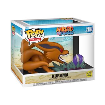 unko Pop Deluxe Figur Naruto Shippuden Kurama Glow - 1