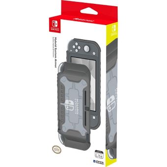 Système Hybride de Protection Hori Gris x Transparent pour Nintendo Switch