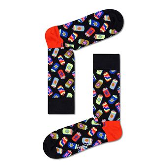 Set de 2 Paires de Chaussettes hautes et mi-bas Happy Socks Friday Night Taille 41-46