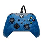 Manette filaire Pdp pour Xbox Séries X/S Bleu camouflage