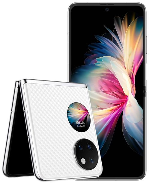 Smartphone Huawei P50 Pocket 6.9 Nano SIM 256 Go Blanc