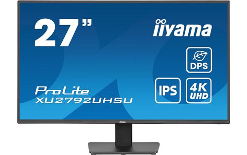 Iiyama Noir Prolite Xu2792uhsu-B6 Écran Plat De Pc 68,6 Cm (27 ) 3840 X 2160 Pixels 4K Ultra Hd Led - Neuf - Image 2