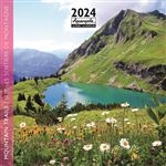 Calendrier Pictura 2024 30 x 30 cm Sur les sentiers de montagne