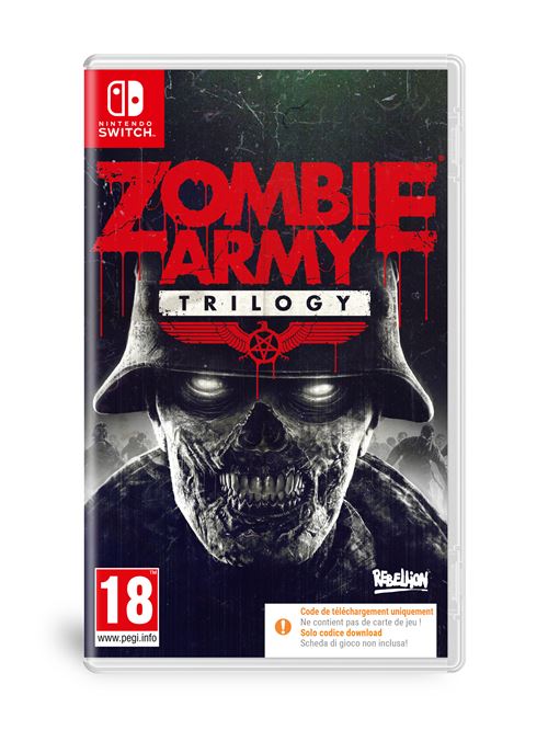 Zombie Army Trilogy Code in a box Nintendo Switch