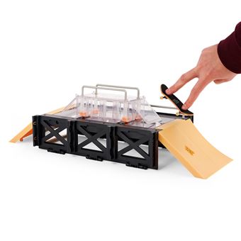 Coffret circuit et véhicules Tech Deck Transformable