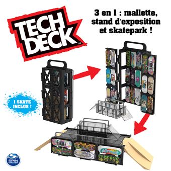 Coffret circuit et véhicules Tech Deck Transformable