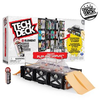 Coffret circuit et véhicules Tech Deck Transformable