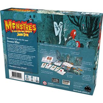 Jeu de rôles dans l'univers de Joann Sfar Asmodee Monstres