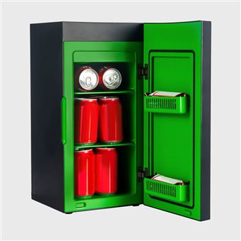 Accessoire gaming Xbox Frigo 10L - 12 canettes Noir