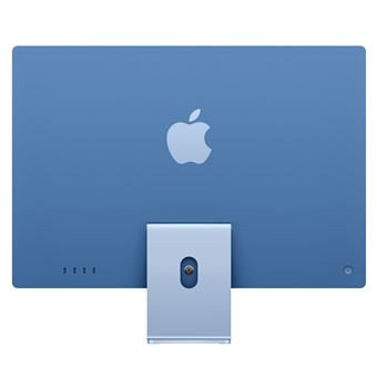 Apple iMac 24" écran retina 4,5K 512Go SSD 24 Go RAM Puce M4 CPU 10 cœurs GPU 10 cœurs Bleu