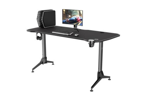 Bureau Gaming REKT R-DESK Max 160 Carbone