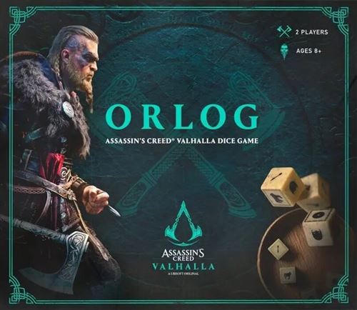 Jeu De Stratégie Pure Arts Assassin'S Creed: Valhalla Orlog Dice Game