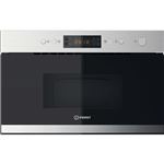 Indesit Aria MWI 3213 IX - Four micro-ondes grill - encastrable - 22 litres - 750 Watt - acier inoxydable